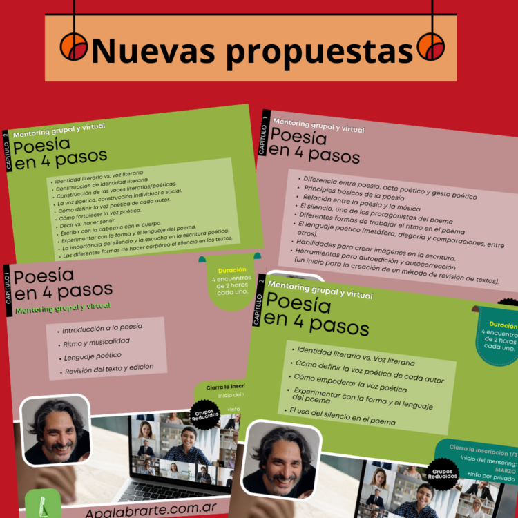 Propuestas literarias, virtuales y grupales