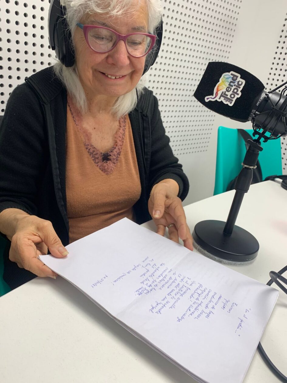 Patricia Alonso, poeta, psicóloga y docente