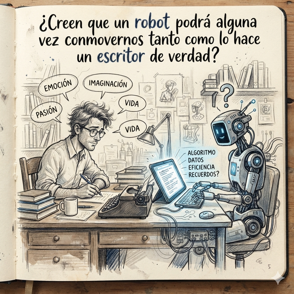 ¿Inteligencia Artificial vs. escritores o, en algunas batallas, son posibles aliados? 
