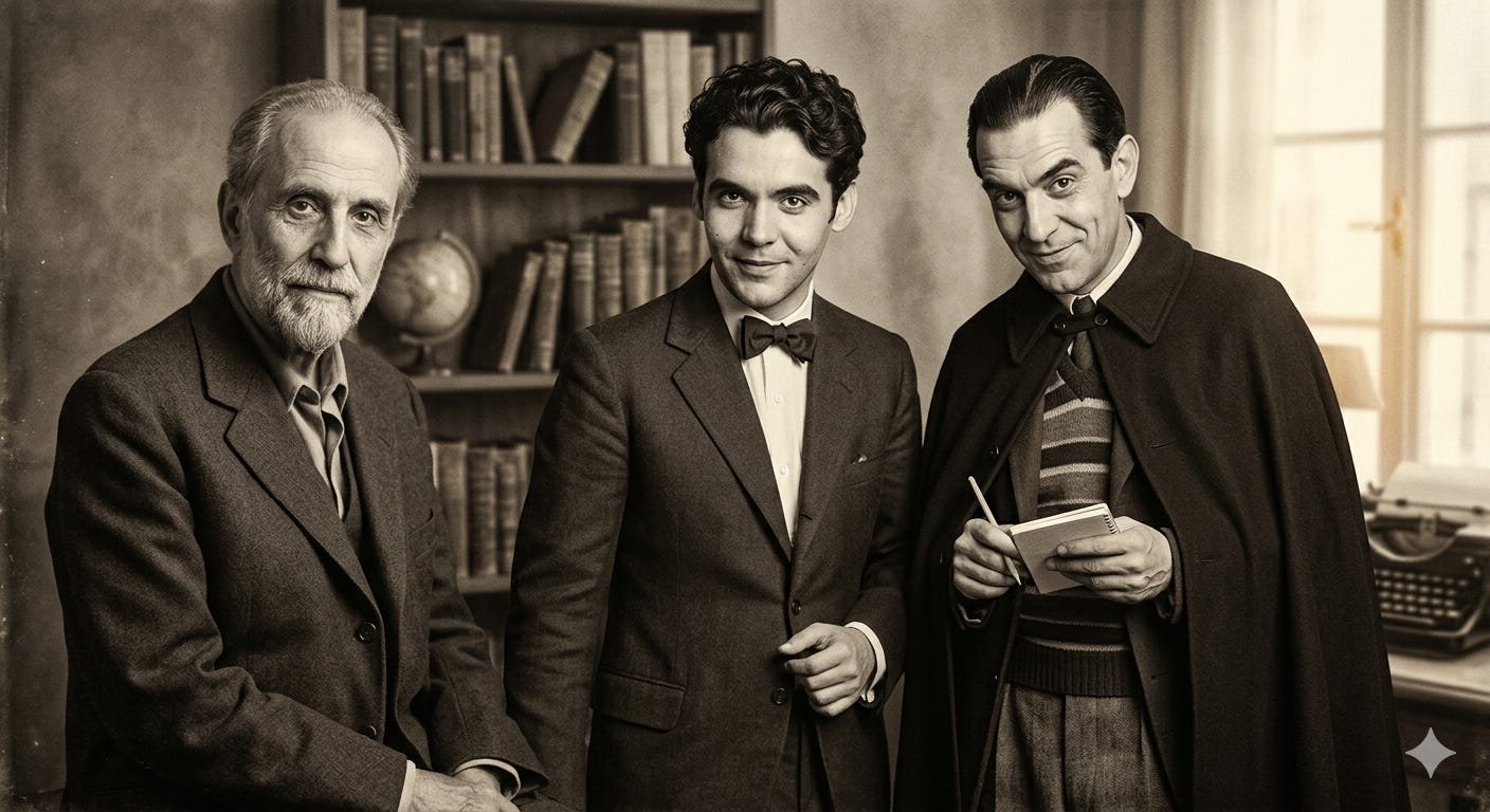 García Lorca, Girondo, Ramón Jiménez 

La metáfora como revolución: El puente secreto entre el escritor y el lector
