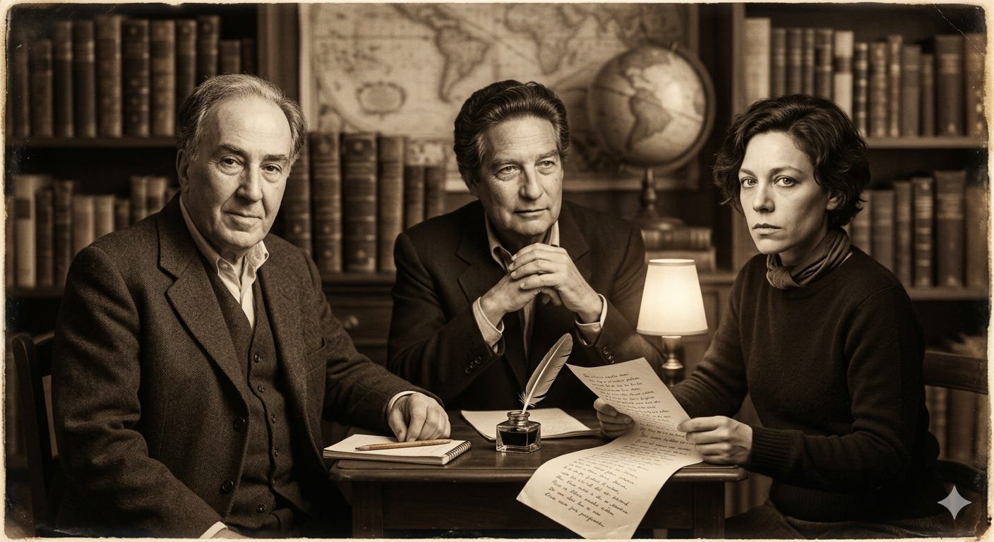 Machado, Pizarnik, Octavio Paz

La metáfora como revolución: El puente secreto entre el escritor y el lector