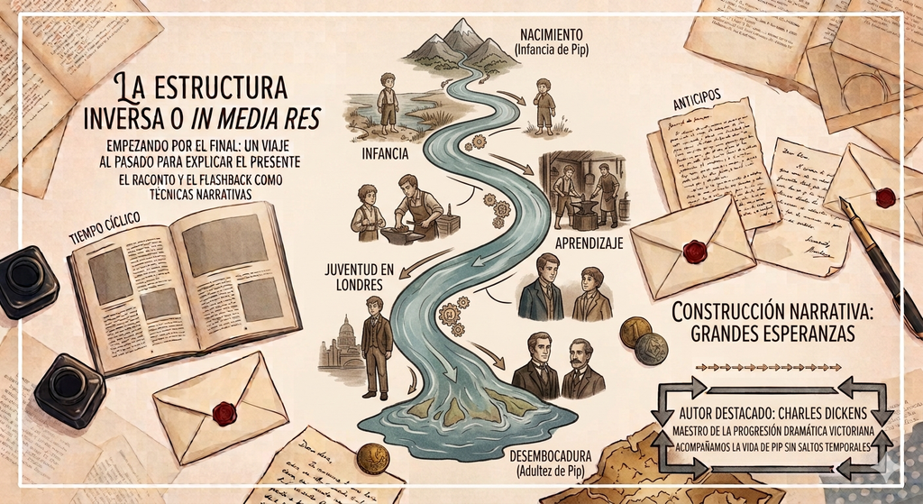 1. Estructura lineal o cronológica

Conocé los 10 tipos de estructuras de novelas más usados por los escritores/as que trabajamos con los escritores en Apalabrarte.com.ar (Leandro Murciego - Coach Literario)