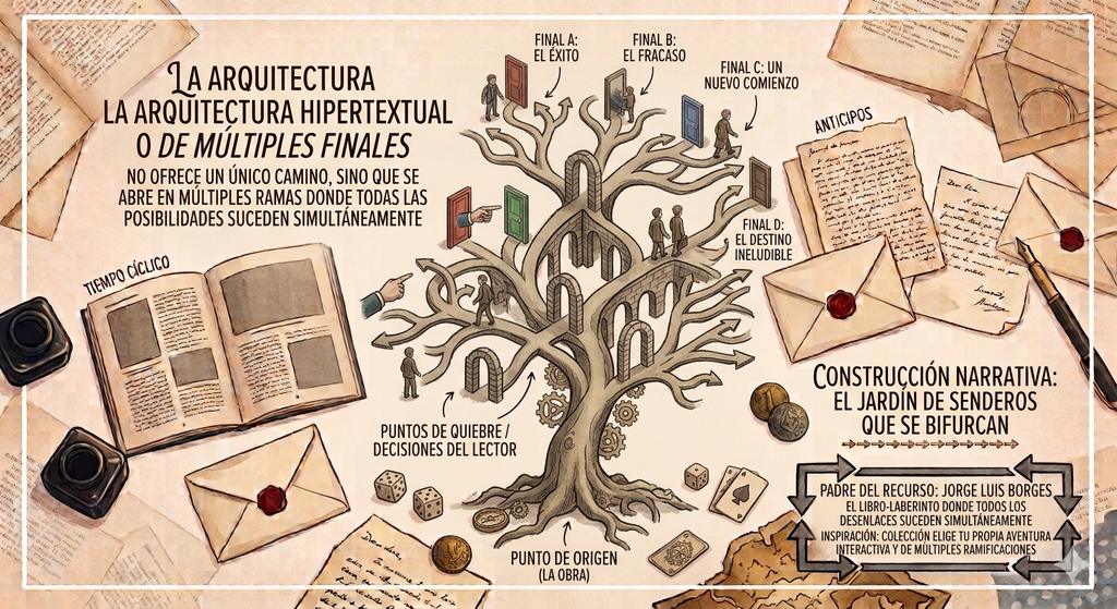 9. Estructura arborescente o de bifurcación (Elige tu propia aventura)

Conocé los 10 tipos de estructuras de novelas más usados por los escritores/as que trabajamos con los escritores en Apalabrarte.com.ar (Leandro Murciego - Coach Literario)