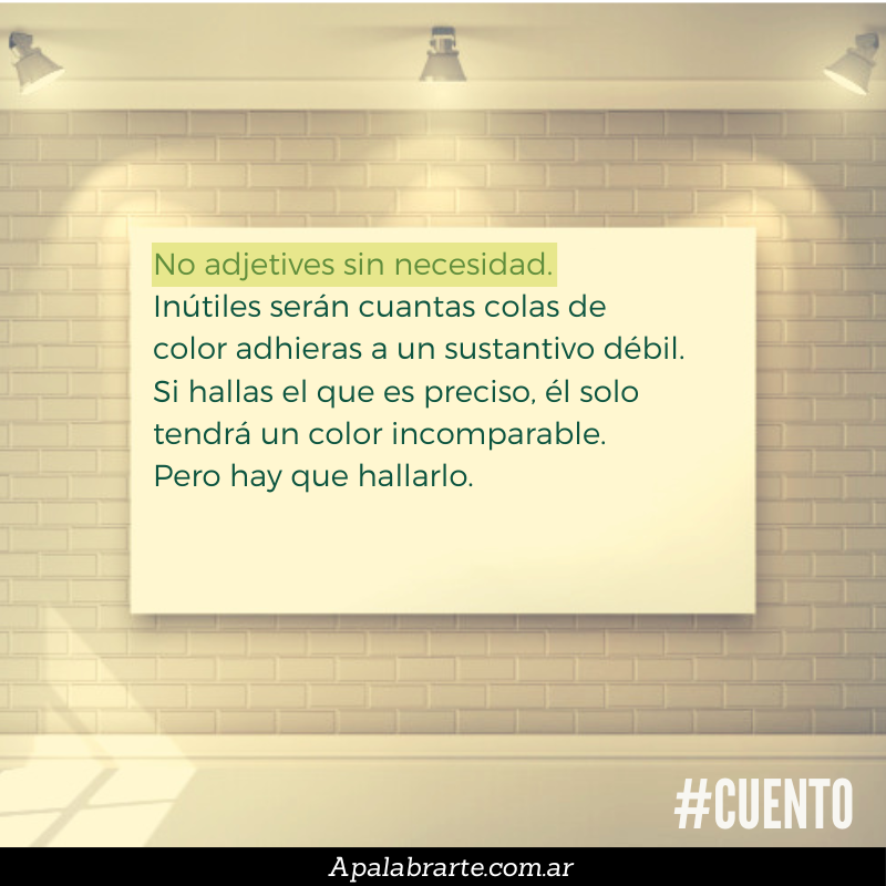 Leé el Decálogo del perfecto cuentista de Horacio Quiroga en Apalabrarte.com.ar
